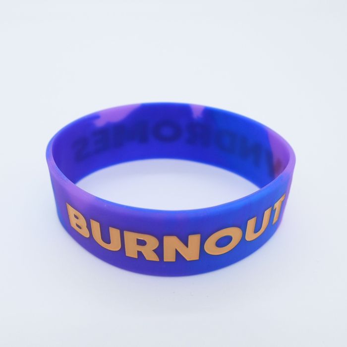 【BURNOUT SYNDROMES】20th Anniversary ラバーバンド/ブルー×パープル