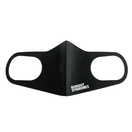 【BURNOUT SYNDROMES】LOGO2020刺繍入りマスク2枚セット(白・黒)