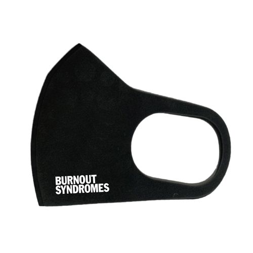 【BURNOUT SYNDROMES】LOGO2020刺繍入りマスク2枚セット(白・黒)