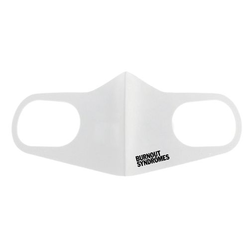 【BURNOUT SYNDROMES】LOGO2020刺繍入りマスク2枚セット(白・黒)