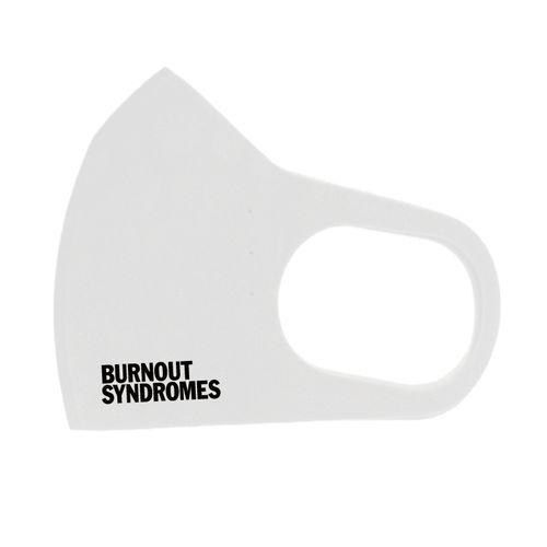 【BURNOUT SYNDROMES】LOGO2020刺繍入りマスク2枚セット(白・黒)