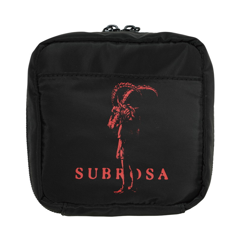 ヤガミプロデュース：スクエアメイクポーチ【BUCK∞TICK TOUR 2025 スブロサ SUBROSA】