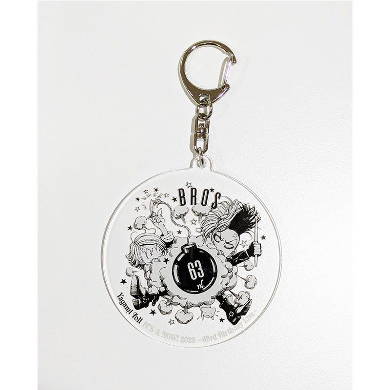 アクリルキーホルダー【Yagami Toll ～63rd Birthday LIVE～ IT’S A NOW！2025】