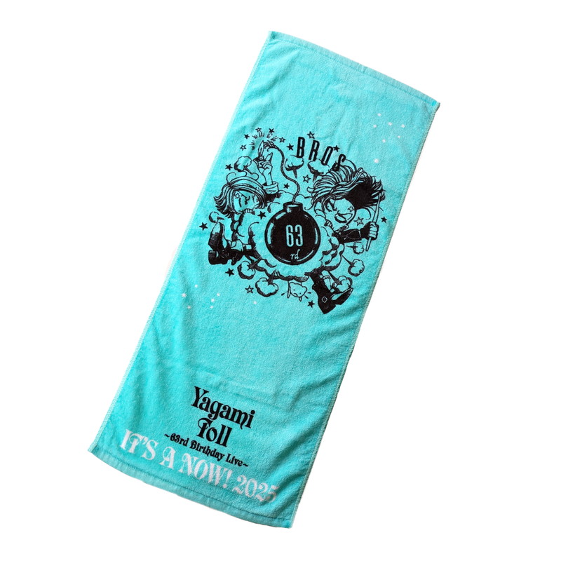 フェイスタオル【Yagami Toll ～63rd Birthday LIVE～ IT’S A NOW！2025】