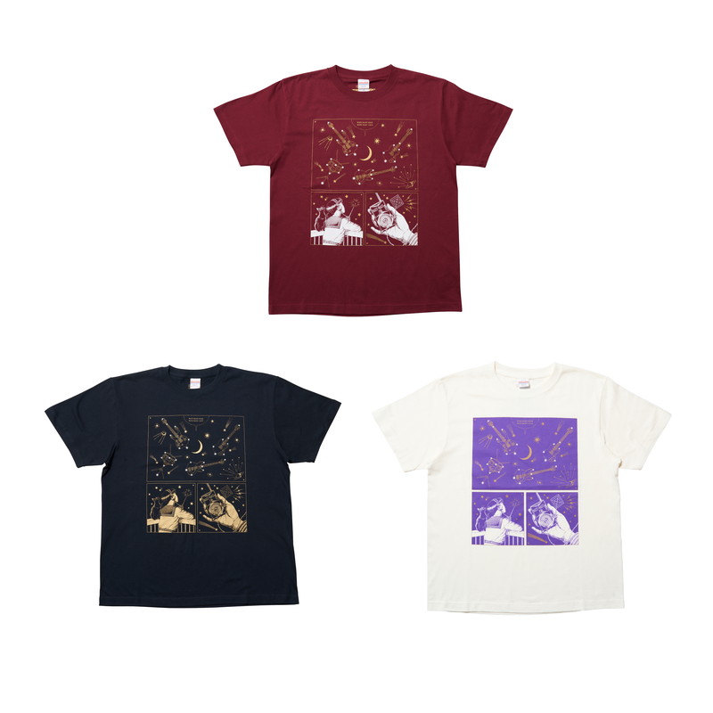 遊星通信Tシャツ【BUCK∞TICK TOUR 2025 -ナイショの薔薇の下-】