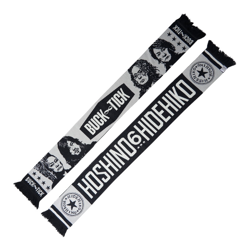 星野プロデュース：フットボールマフラー【BUCK∞TICK TOUR 2025 -ナイショの薔薇の下-】
