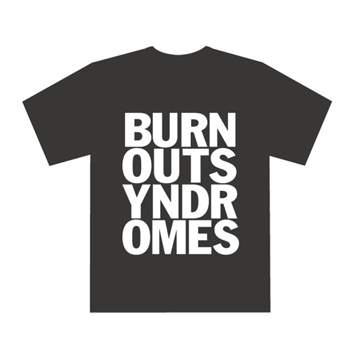【BURNOUT SYNDROMES】LOGO Tシャツ(黒)