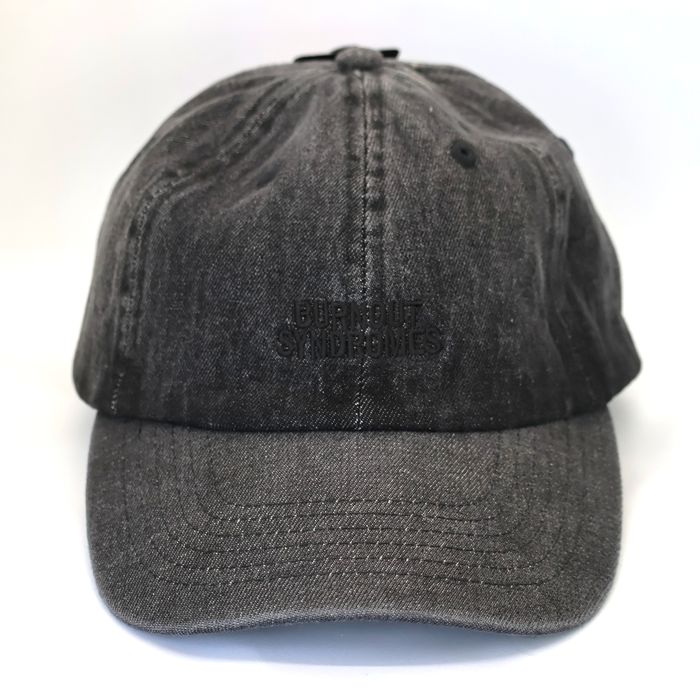 【BURNOUT SYNDROMES】ロゴ刺繍デニムキャップ