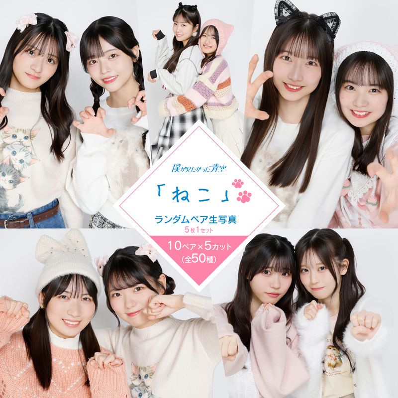 【通常配送】5月ペア生写真(5枚1セット)【ねこ】