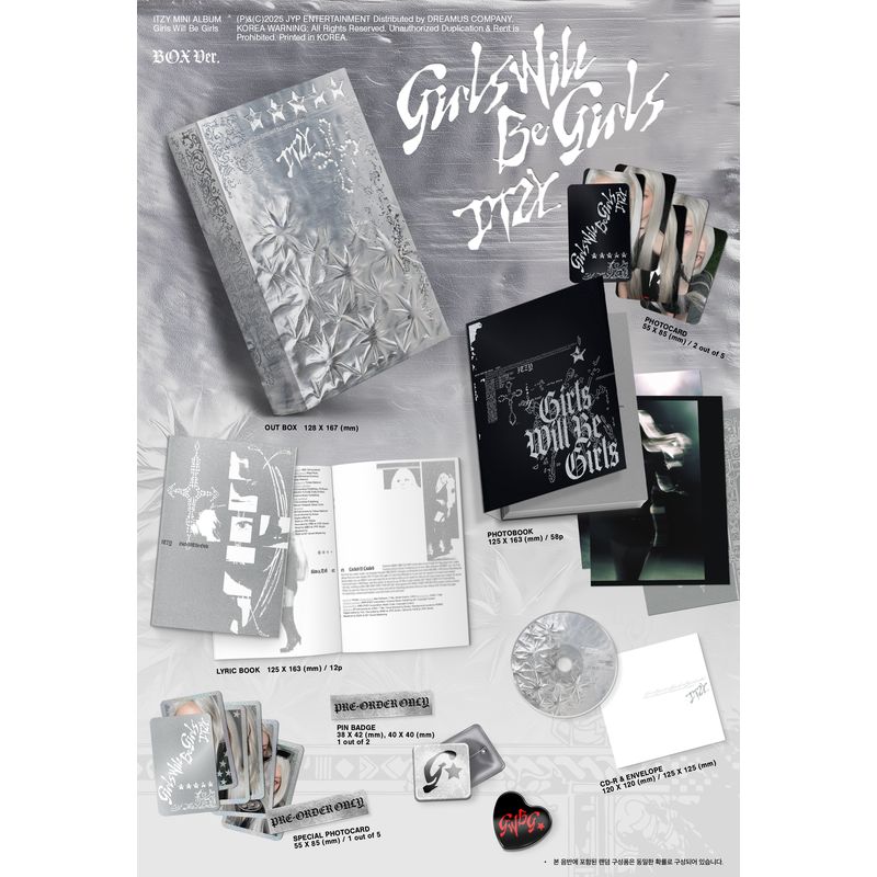 『Girls Will Be Girls』（輸入盤） Box Ver.