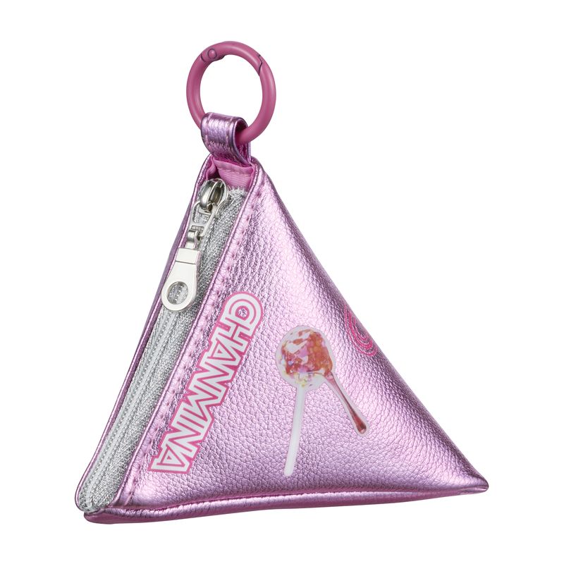 AOD3 KIRAKIRA TRIANGLE POUCH (PINK)
