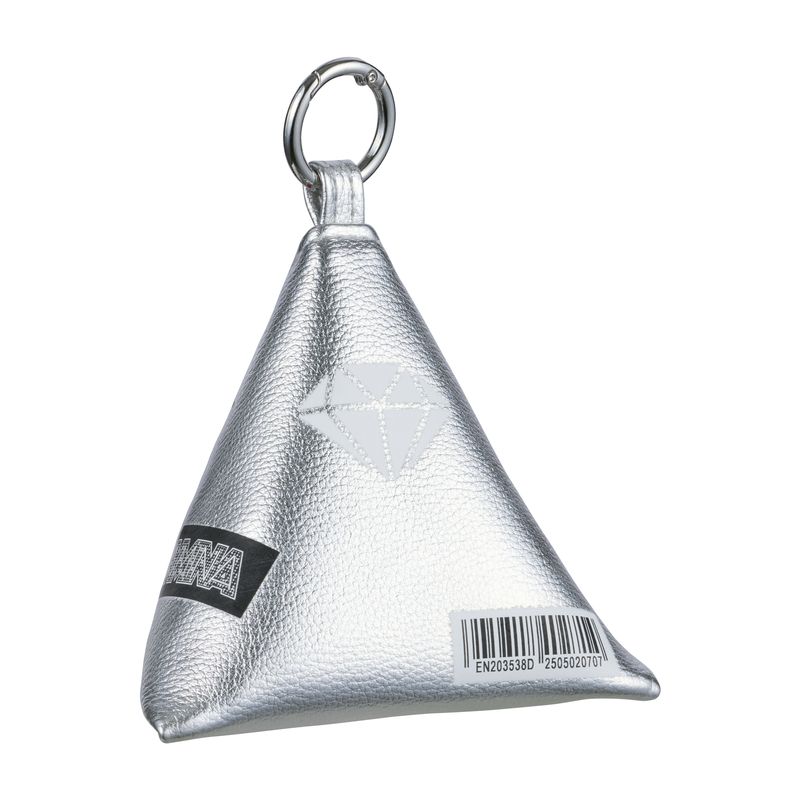 AOD3 KIRAKIRA TRIANGLE POUCH (SILVER)