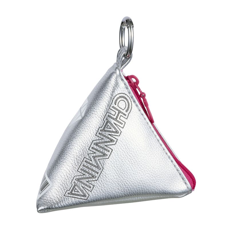 AOD3 KIRAKIRA TRIANGLE POUCH (SILVER)