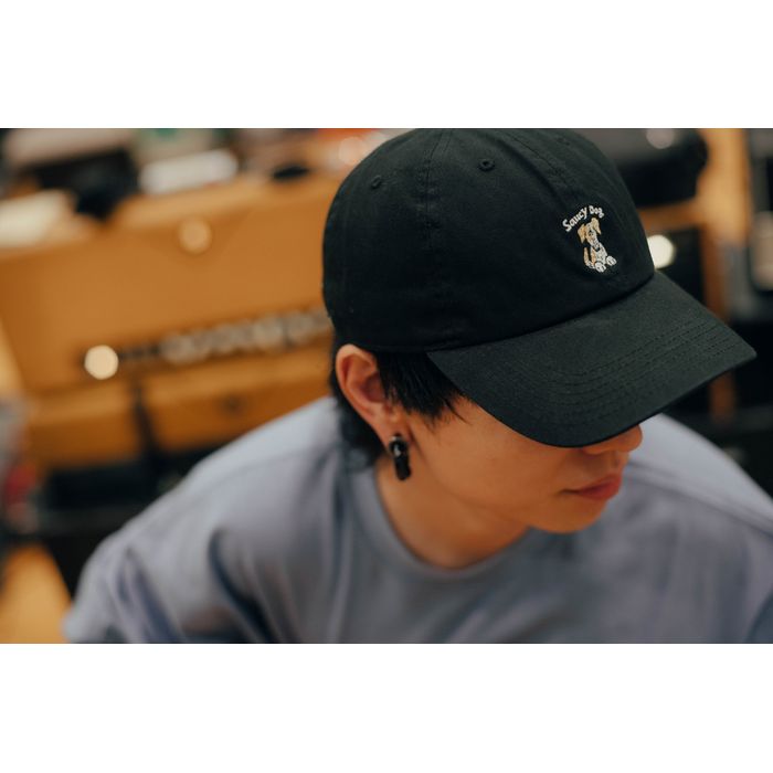 わんこキャップ/ブラック