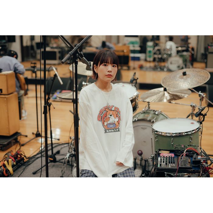 生意気な犬ロンT/ホワイト