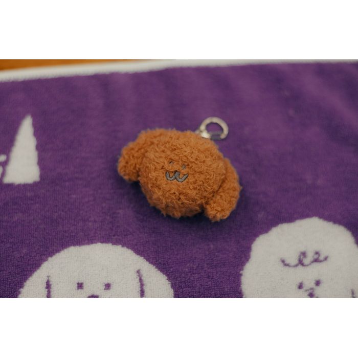 わんこぬいキーホルダー/ブラウン