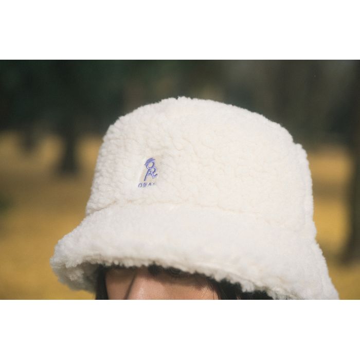 【キャンセル分再販】オーラルもこもこボアハット/アイボリー