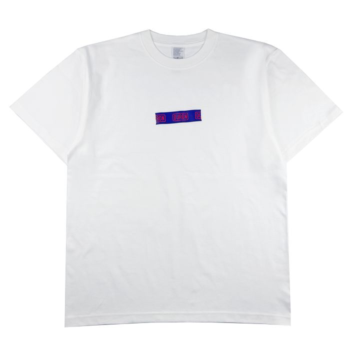 【DURDN】DURDN LOGO TAPE T/ホワイト