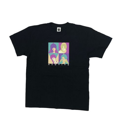 ASVA F4 T-Shirt / ブラック