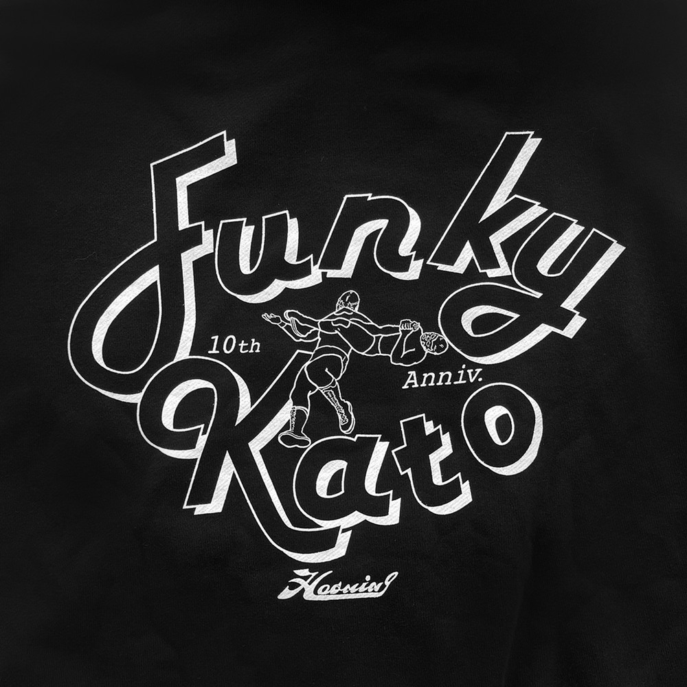 ファンキー加藤×Haoming “十”周年 “十”字固 ジップアップフーディ