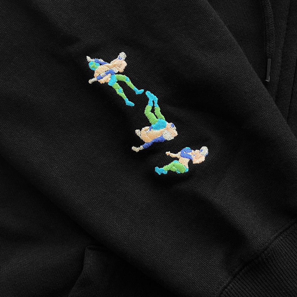 ファンキー加藤×Haoming “十”周年 “十”字固 ジップアップフーディ