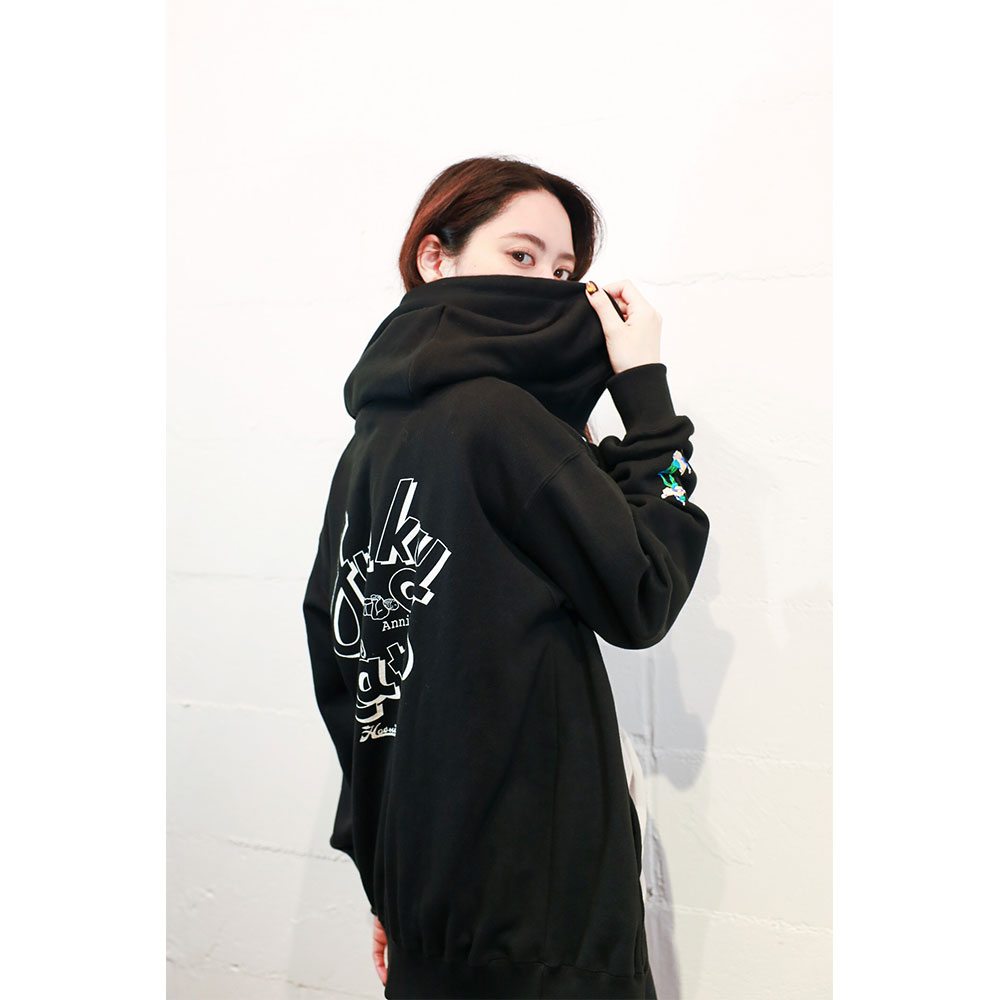 ファンキー加藤×Haoming “十”周年 “十”字固 ジップアップフーディ