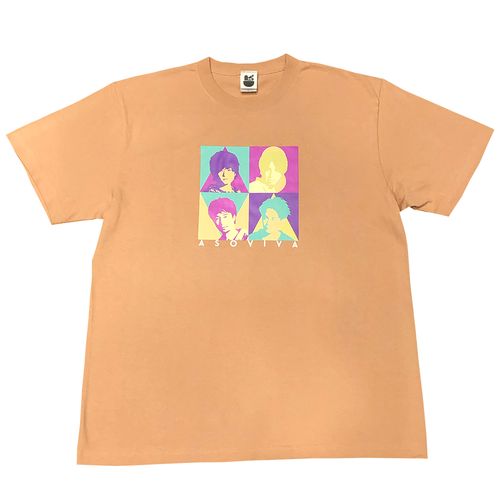 ASVA F4 T-Shirt / コーラルベージュ