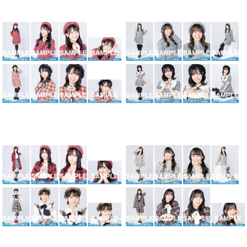 【ネコポス便】STU48 2024年1月度ランダム生写真5枚セット