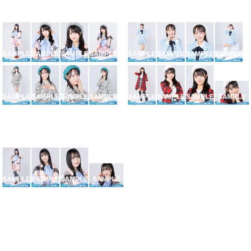 【ネコポス便】STU48 2024年1月度ランダム生写真5枚セット