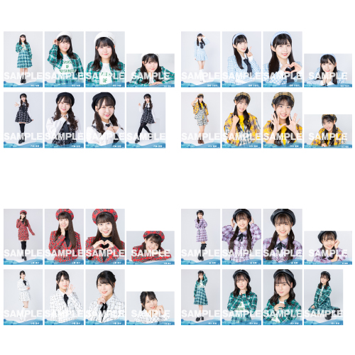 【ネコポス便】STU48 2024年1月度ランダム生写真5枚セット