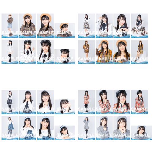 【ネコポス便】STU48 2024年1月度ランダム生写真5枚セット