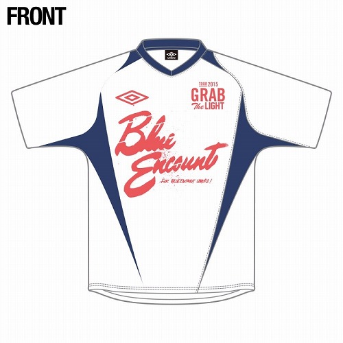 TOUR 2015 UMBRO×GTL サッカーシャツ WHITE　