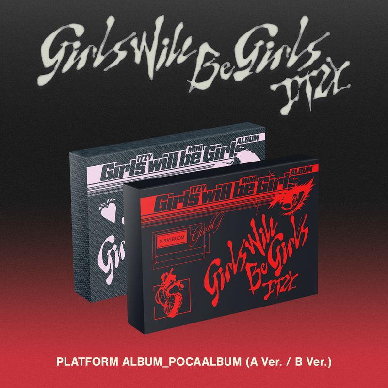 『Girls Will Be Girls』（輸入盤） PLATFORM ALBUM_POCAALBUM A / B Ver.