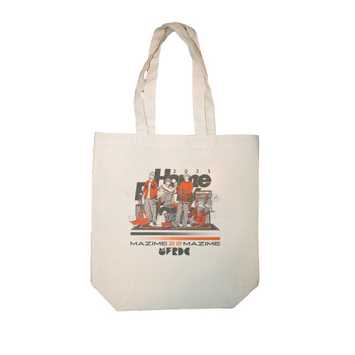 MAZIMENIFUMAZIME × SHUN NAKAO/透明回線 トートバッグ