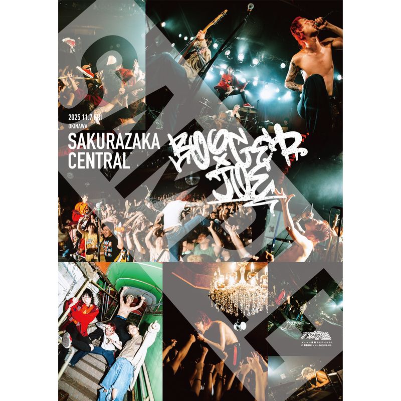 【11/07 沖縄】BOOGER JOE ライブポスター