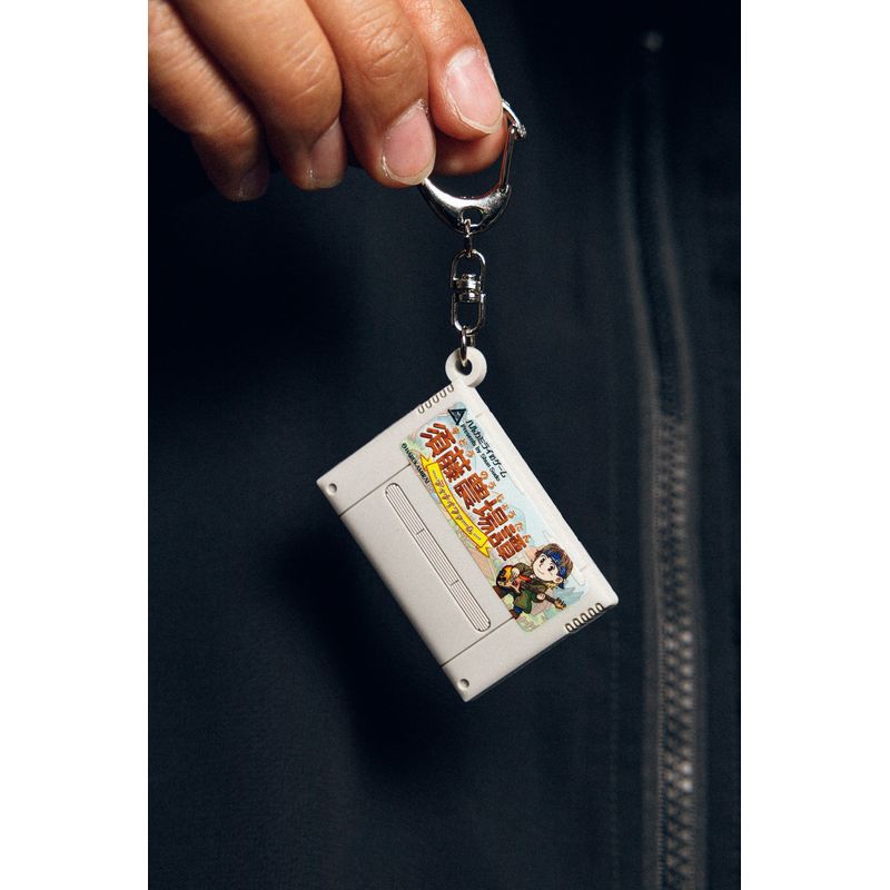 ゲームカセット風キーホルダー (ランダム全5種)