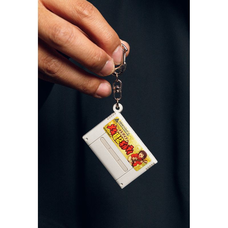 ゲームカセット風キーホルダー (ランダム全5種)