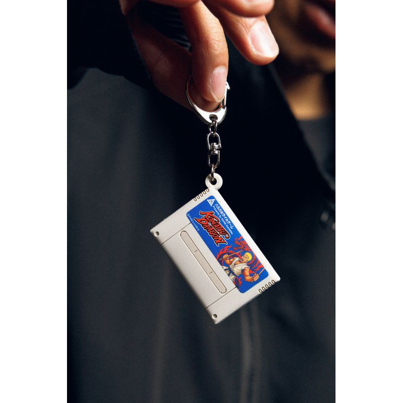 ゲームカセット風キーホルダー (ランダム全5種)