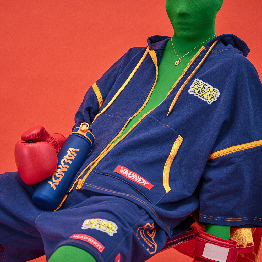 【受注販売】Short Sleeve Zip Hoodie “HEADSHOT”