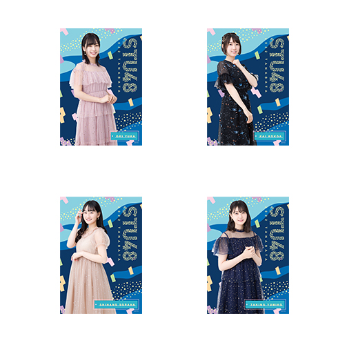 STU48 個別A4クリアポスター(七夕衣装)