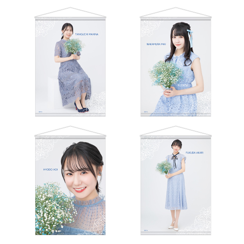 STU48 個別A3タペストリー(ドレス衣装)