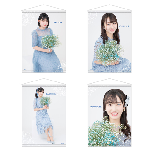 STU48 個別A3タペストリー(ドレス衣装)