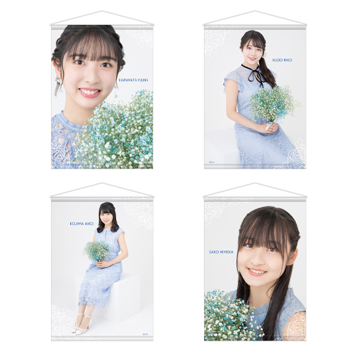 STU48 個別A3タペストリー(ドレス衣装)