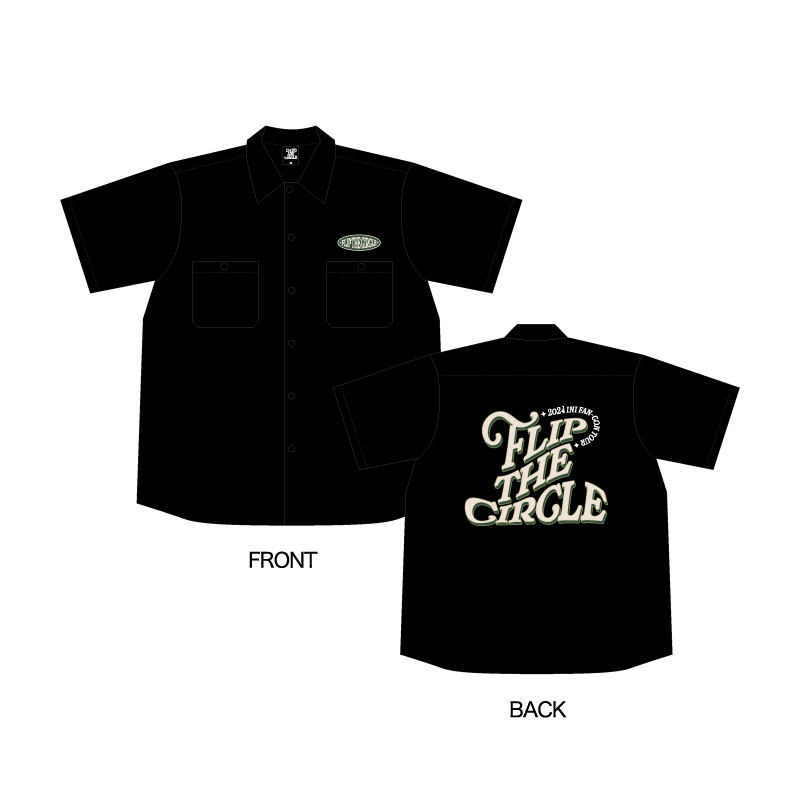 【事後EC販売】ワークシャツ（BLACK）