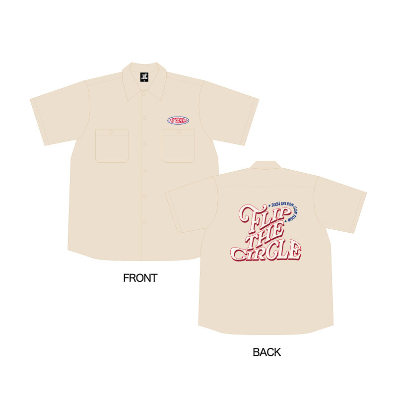 【事後EC販売】ワークシャツ（BEIGE）