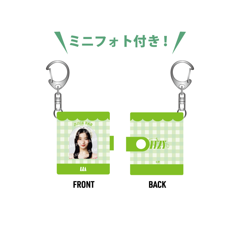 ミニフォトアルバムキーホルダー【LIA】