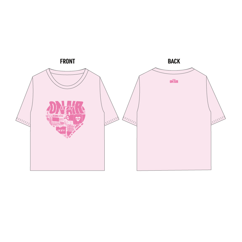 コンパクトTシャツ/PINK