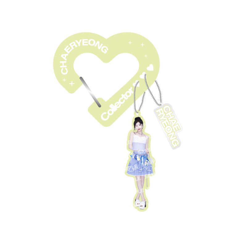カラビナアクリルキーホルダー【CHAERYEONG】