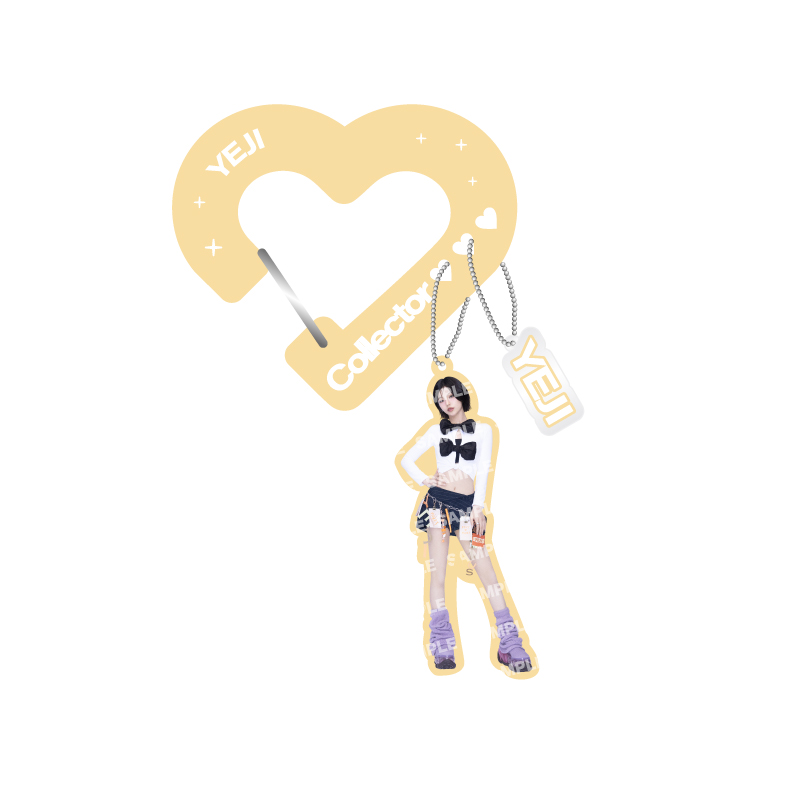 カラビナアクリルキーホルダー【YEJI】