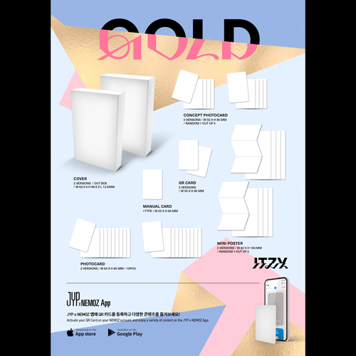 商品詳細ページ | ITZY JAPAN OFFICIAL SHOP | GOLD（輸入盤） 全形態